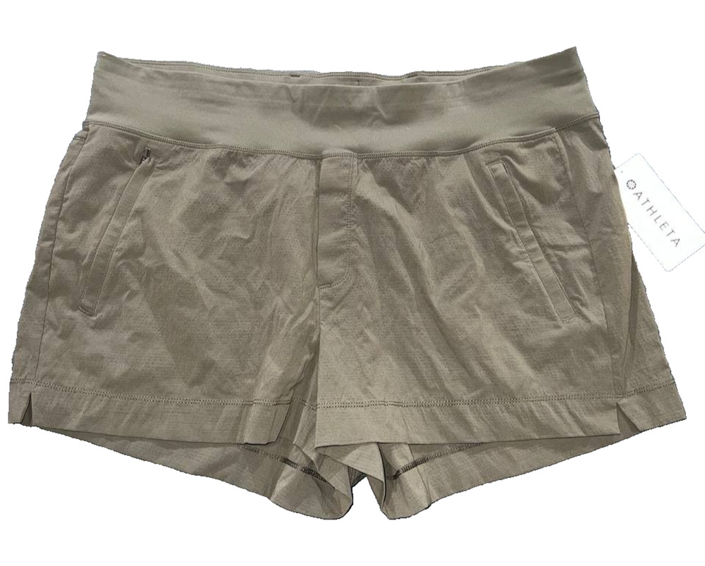 Athleta Short Trekkie North Shorts Women sz 18 Workout Hiking Athleisure A010648